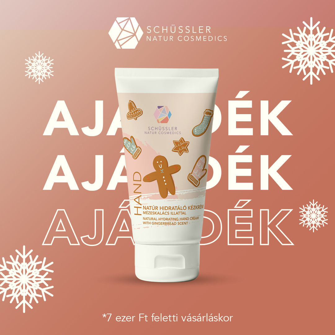 Mézeskalács kézkrém ajándékba