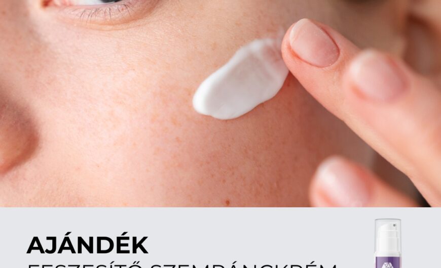 Ajándék szemránckrém