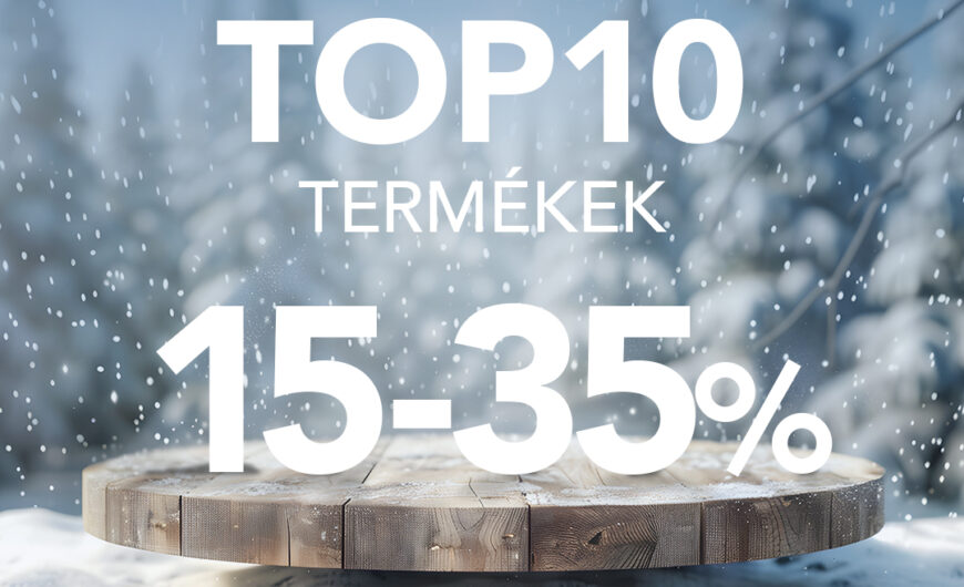 2024-es TOP10 termékek