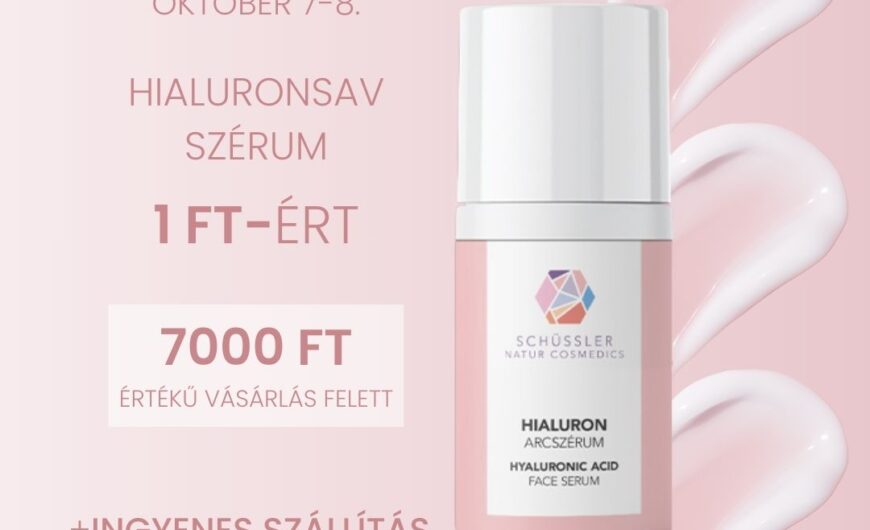 Hialuron szérum 1 Ft-ért