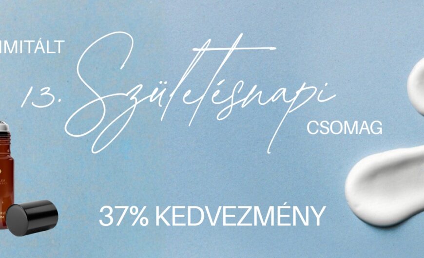 04.08-24. Limitált 13. születésnapi csomag